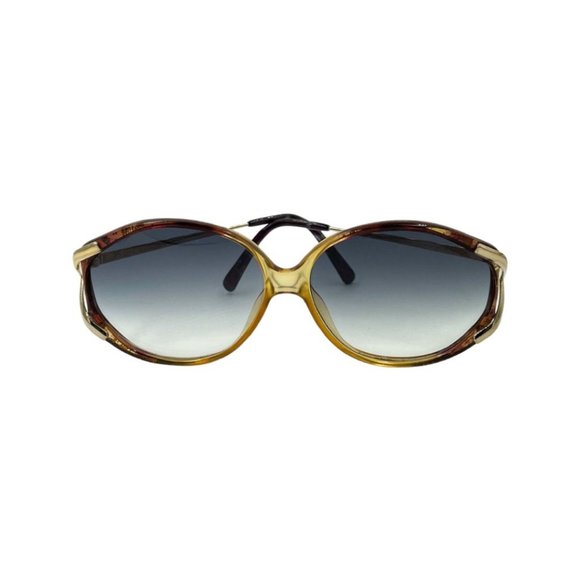 80\'s CHRISTIAN DIOR Sunglasses Eyewear Style 2481 Tortoise Optyl Metal Frames